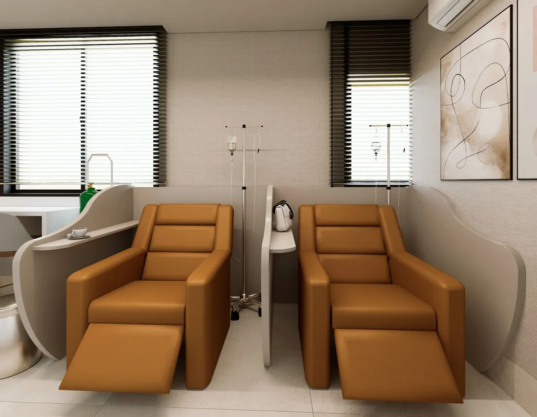 Espaço de soroterapia